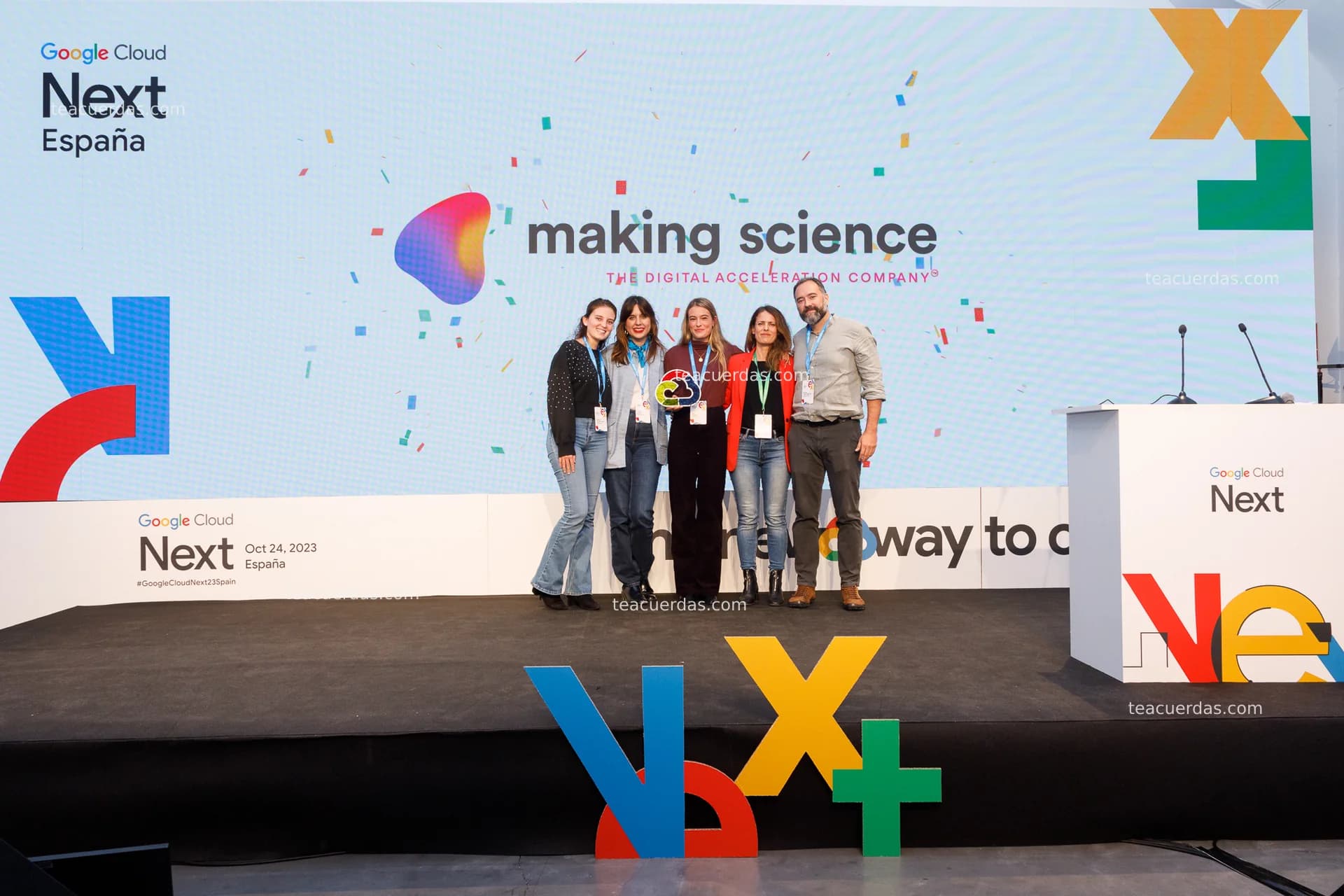 Making Science se alza con el Premio Next Generation Partners 2025 de Google